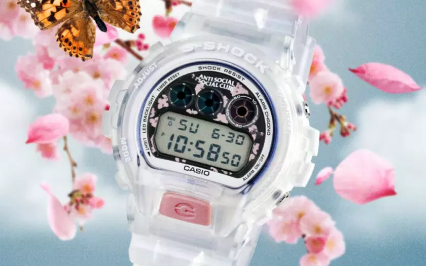 Casio выпустила новую модель G-Shock DW6900 в сотрудничестве с Anti Social Social Club