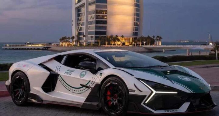 Полиция Дубая получила самый мощный подключаемый гибрид с V12