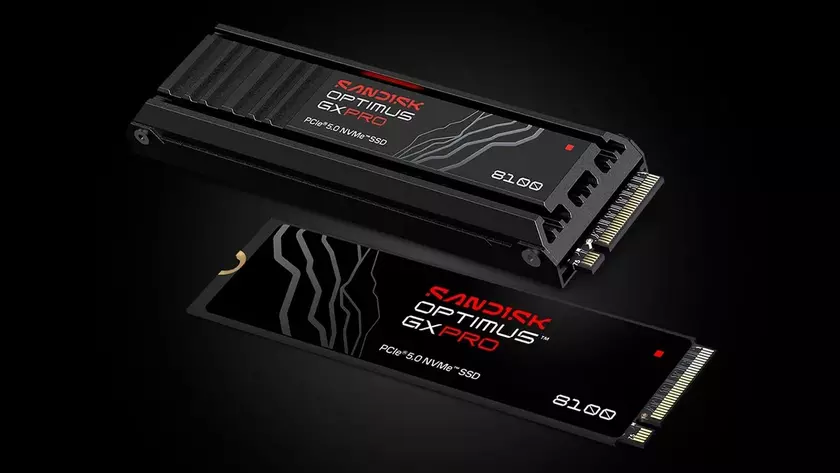 Как WD Black, но дороже: SanDisk выпустила PCIe 5.0 SSD Optimus GX Pro с максимальной скоростью и емкостью до 4 ТБ