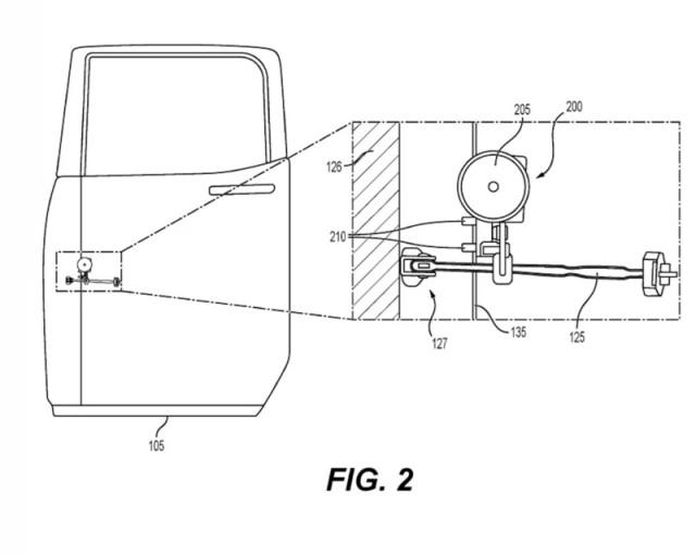 Концепт двери Форд