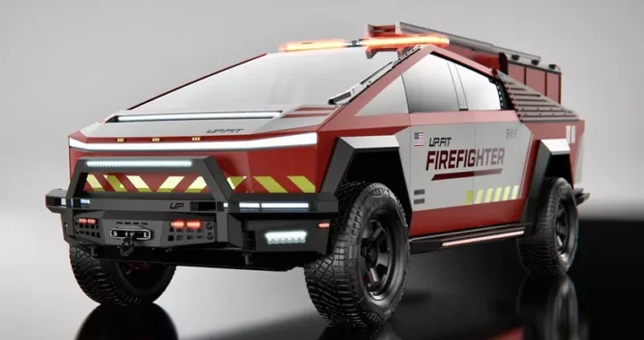 Коммерчески неудачный Cybertruck нашел достойное применение — теперь он будет тушить пожары во Флориде