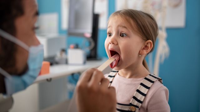 Последствия гриппа в полости рта у детей