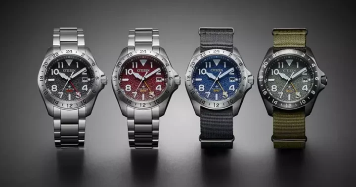 Citizen представил три новые часы с функцией двойного времени