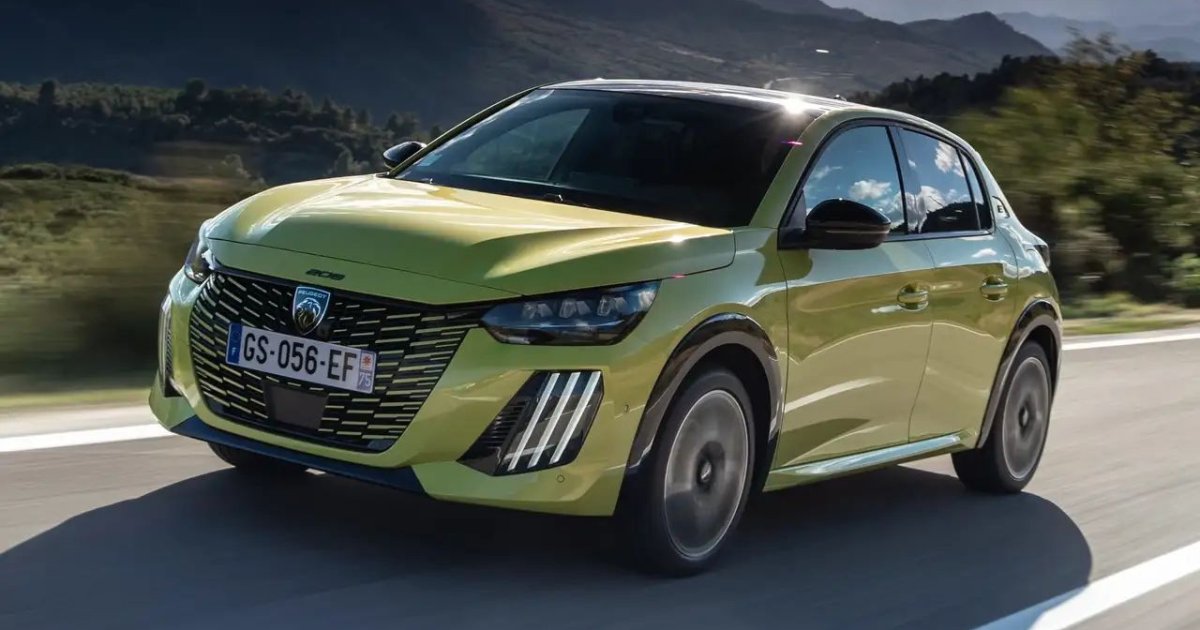 Peugeot 208 и 2008 года выпуска получили новый базовый двигатель мощностью 100 л.с. и цепь