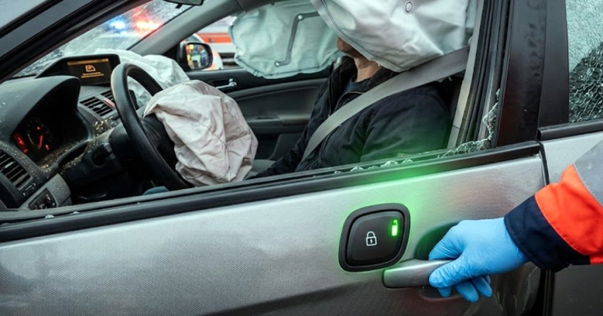 Невидимая помощь – ваш автомобиль разблокирует двери в случае аварии