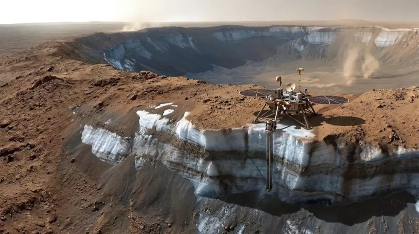 Ледяной сейф: почему искать жизнь на Марсе нужно в чистом льду, а не в пыли