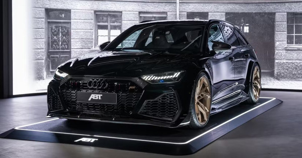 Тюнинг-ателье сделало лютый Audi RS6 по случаю юбилея