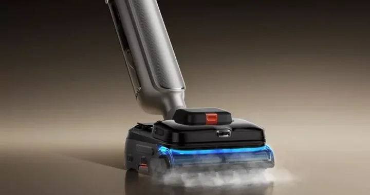Xiaomi Mijia Wireless Floor Scrubber 5 Max: стерилизация паром и 28 000 Па мощности