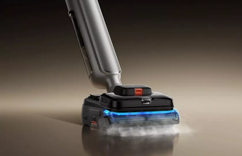 Xiaomi Mijia Wireless Floor Scrubber 5 Max: стерилизация паром и 28 000 Па мощности