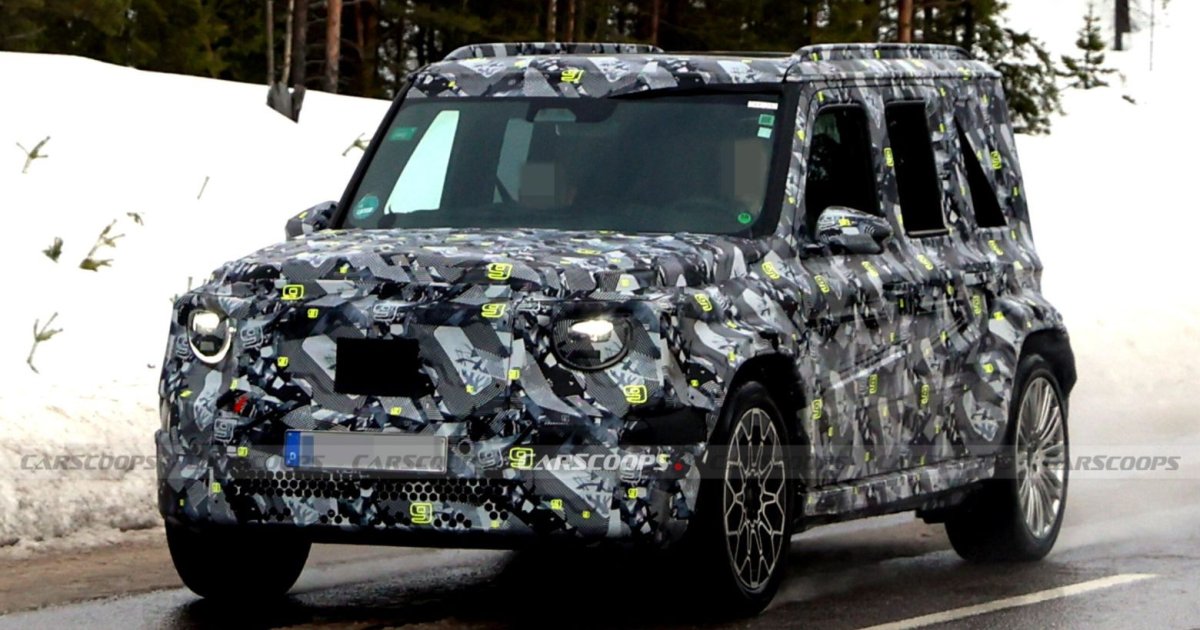 Маленький G-класс также получит китайский двигатель