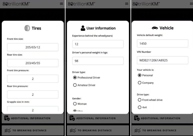 80 триллионов км, приложение