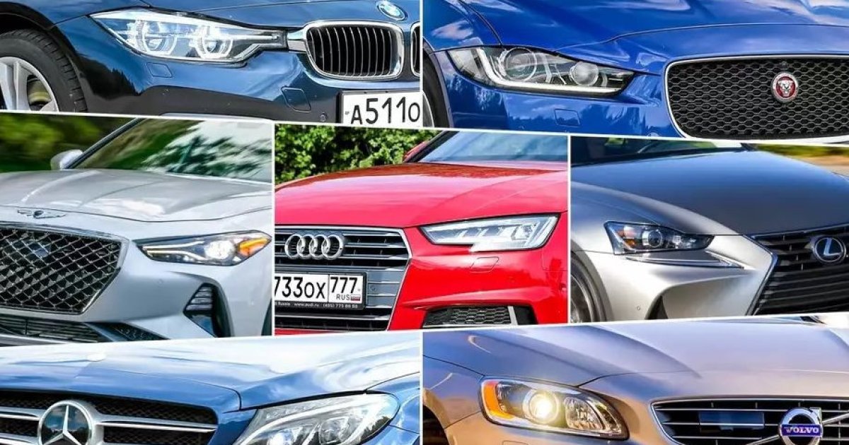 Премиальный старый седан за 20 000 евро — 7 предложений