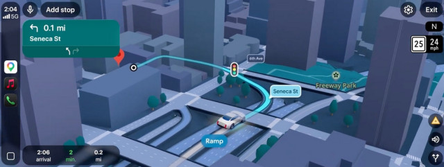 Карты Google, иммерсивная навигация