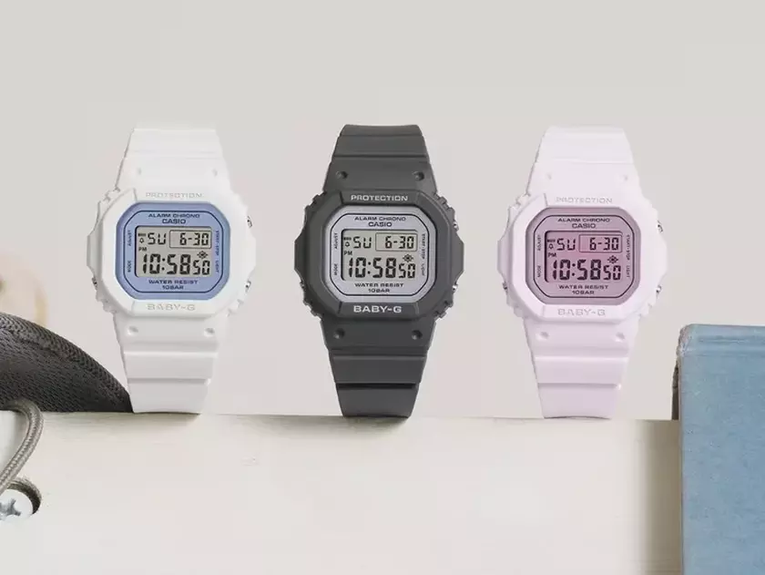 Casio представила новые модели Baby-G BGD-565 с LED-подсветкой и автономностью до трех лет