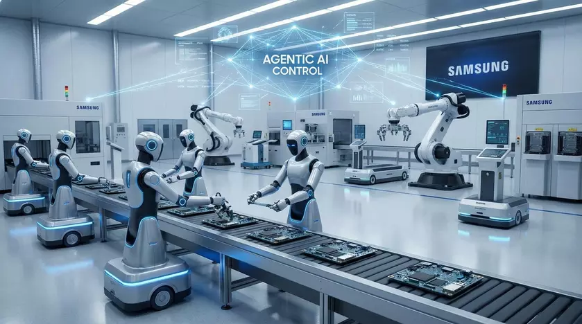 Samsung готовит армию андроидов: заводы компании станут полностью автономными к 2030 году