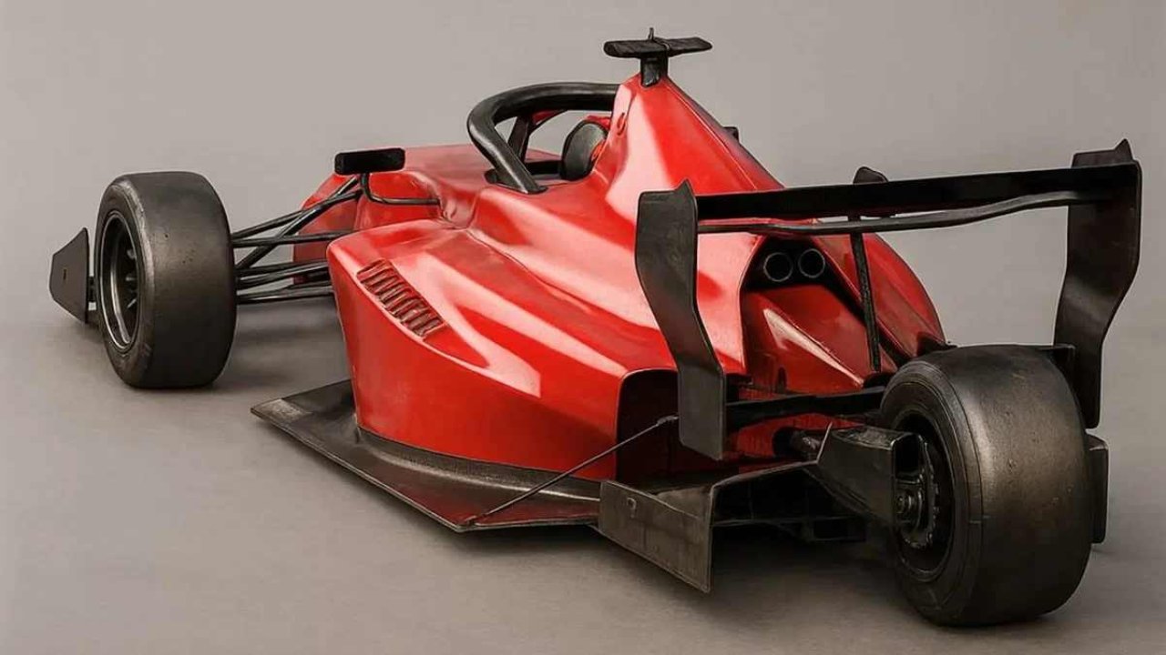 Машине в стиле Формулы дали право ездить по дорогам