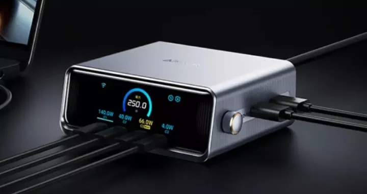 250 Вт, 6 портов и современные протоколы – Anker выпустила компактную зарядную станцию ​​GaN Desktop Charger Pro+