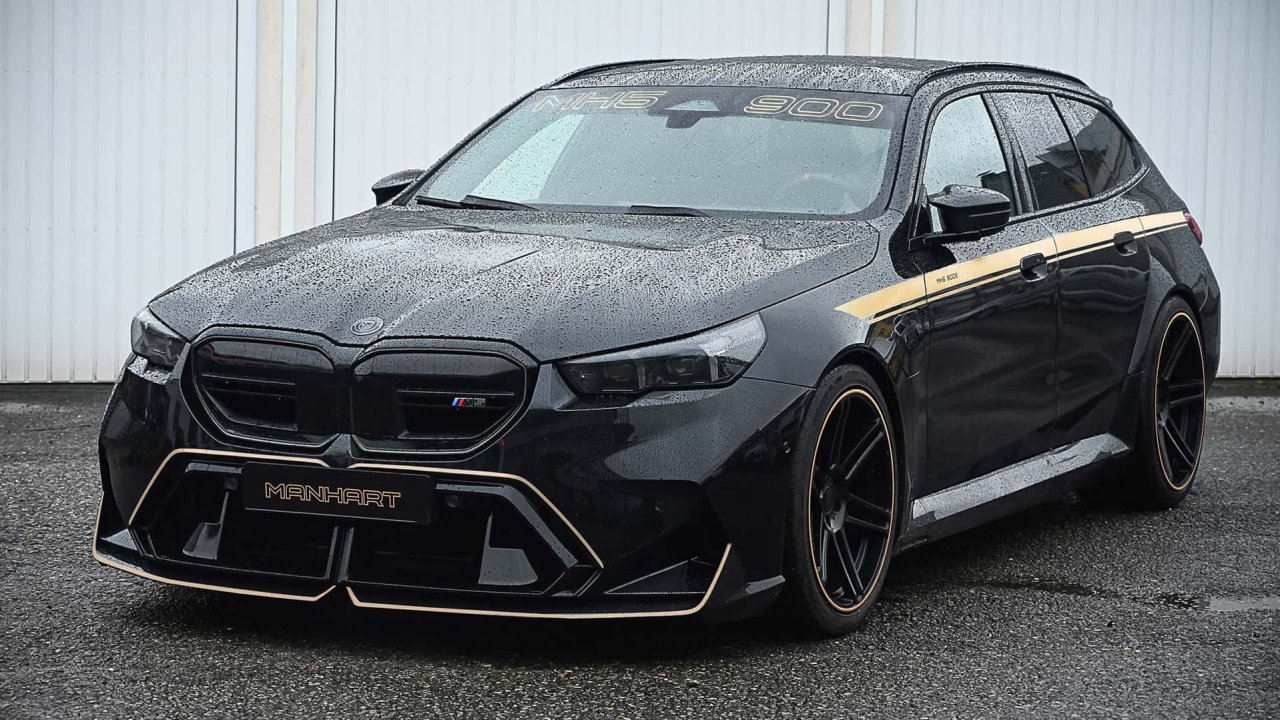 Манхарт накачал BMW M5 Touring стероидами