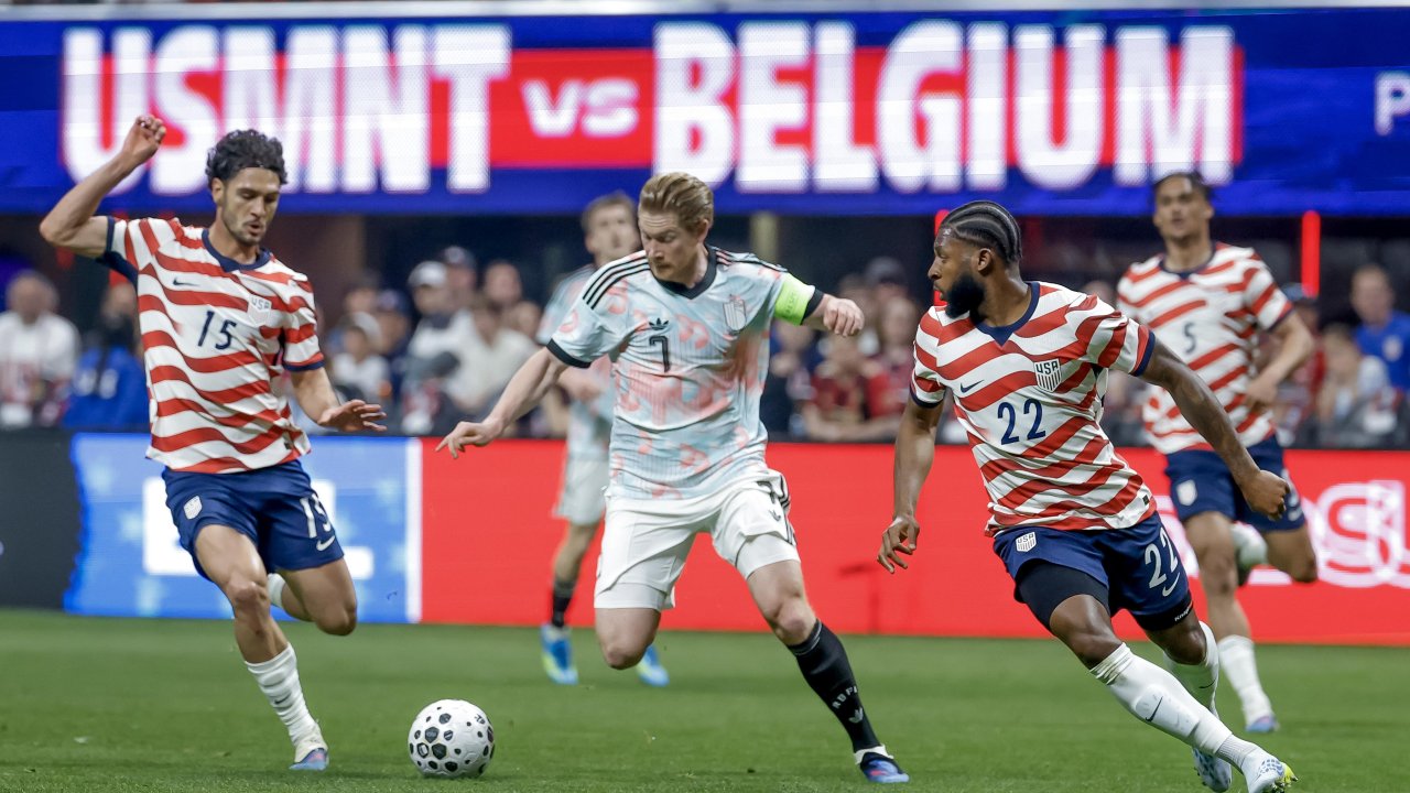 Бельгия разгромила США по воротам