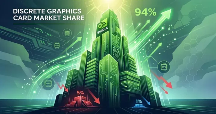 Nvidia против всех: как выглядит тотальное доминирование на рынке видеокарт