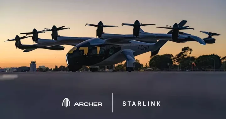 Archer Aviation и Starlink: гигабиты в небе для спешащих