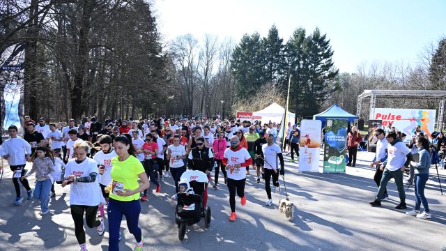 Почти 300 человек боролись за здоровое сердце в Южном парке