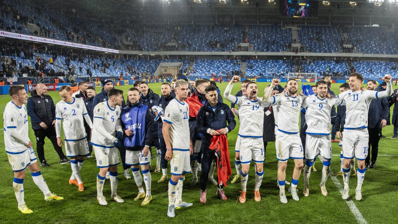 Косово в одном матче от ЧМ-2026 после сенсационного счёта 4:3