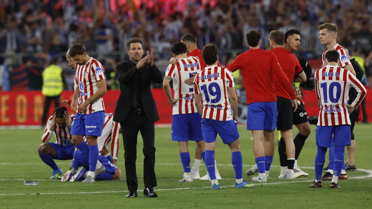 Чоло плачет после драмы с «Атлетико» в финале Кубка