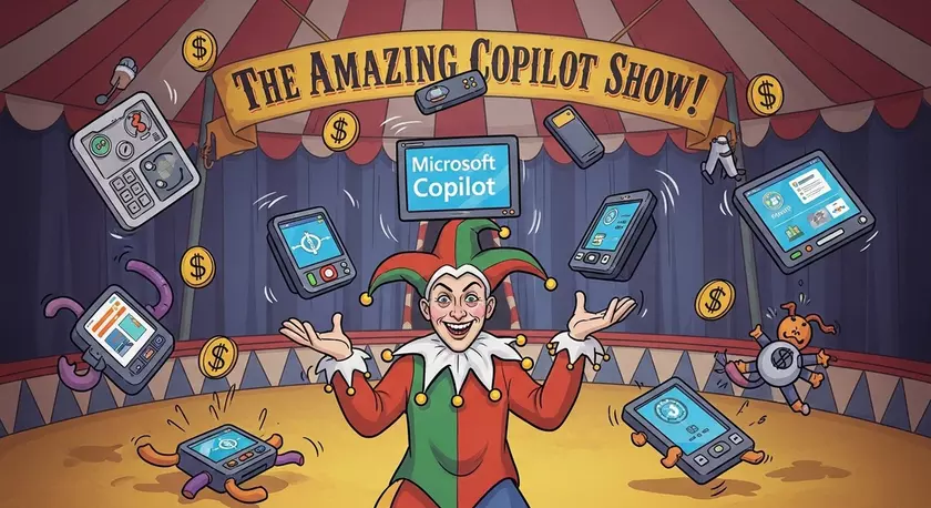 Microsoft Copilot: Дорогая игрушка для «развлечений», которая представляет собой профессионала