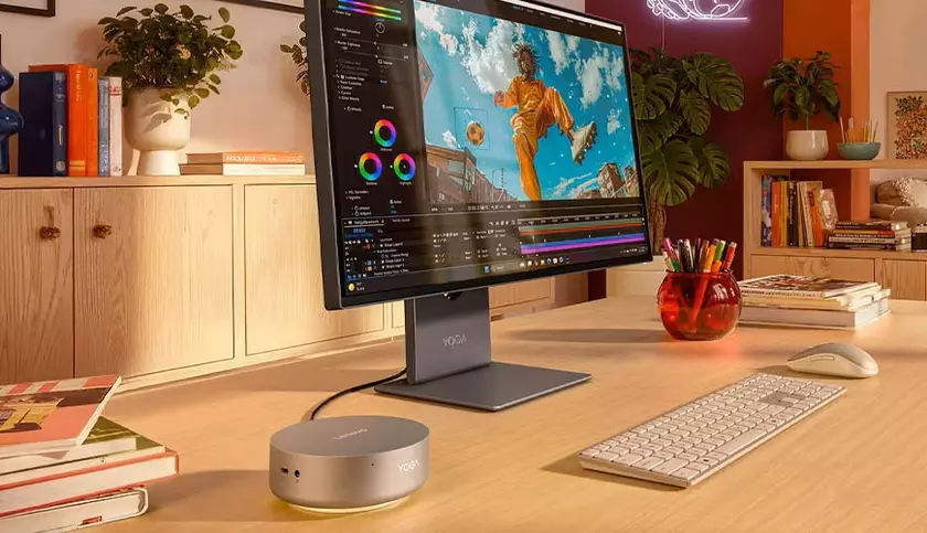 Миниатюрный захватчик рабочего стола: Lenovo представила Yoga Mini и на базе Intel Panther Lake