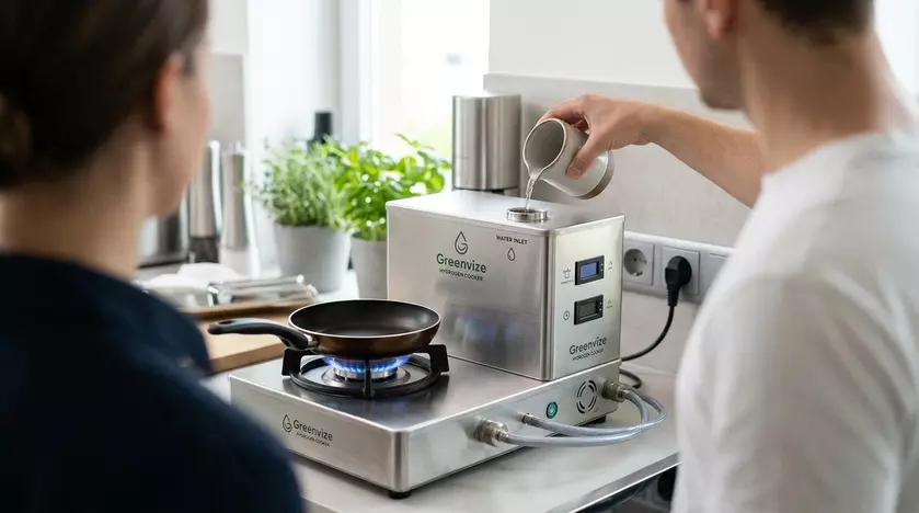 Плита на воде: индийская Greenvize хочет заменить газ и индукцию водородом