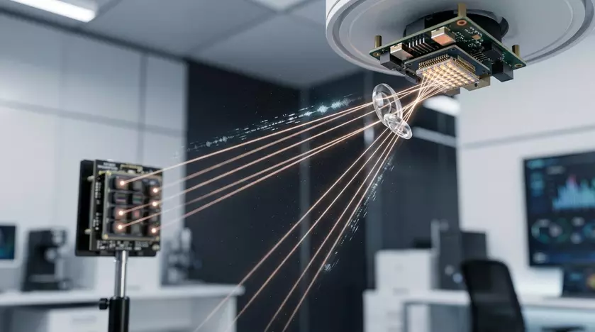 Лазеры вместо радиоволн: в Кембридже создали чип для передачи данных на скорости 362 Гбит/с