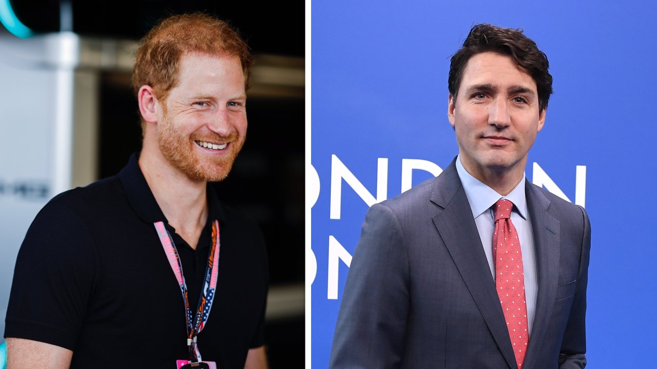 Принц Гарри катается на лыжах с парнем Кэти Перри – Джастином Трюдо